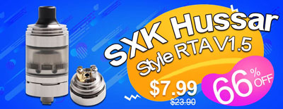 SXK Hussar Style RTA V1.5 66% OFF