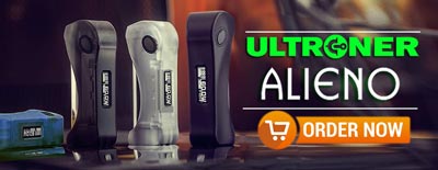 Ultroner Alieno Single 18650 Box Mod