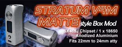 Stratum V4M Matte Style 100W VW Box Mod YiHi SX485J Chip