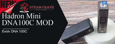 Authentic Steam Crave Hadron Mini DNA100C Vape Box Mod