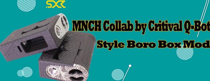 SXK MNCH Critival Q-Bot Style Boro Box Mod