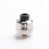 asy Armor Engine Style RDA Silver Dripping Atomizer w/ BF Pin