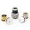 SXK Hussar s The End Modular DT Style Drip Tip Set for BxR / BB / Billet Mod Silver