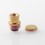 Authentic MK MODS Ti-type2 Drip Tip + Button Set for SXK BB / Billet Pink