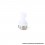 SXK Monarchy Rook Style Drip Tip for BB / Billet / Boro AIO Box Mod White POM