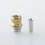 Mission Tips V2 Mini Nuke Style Drip Tip for dotMod dotAIO V1 / V2 Pod Gold Titanium