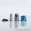 Mission Tips V2 Mini Nuke Style Drip Tip for dotMod dotAIO V1 / V2 Pod Blue Aluminum