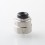 Authentic CM Vapes Viking RDA Rebuildable Dripping Atomizer Silver