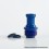 Rekavape Unkwn Style Drip Tip for BB / Billet / Boro AIO Box Mod Blue 316SS