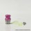 Rekavape Mission XV KB2 Style Replacement Integrated Drip Tip + Button Set for dotMod dotAIO V2 Pod Glow-in-the-Dark Pink