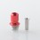 Rekavape Mission Dotaio Tips V2 ARC Style AIO Drip Tip for dotMod dotAIO V1 / V2 Pod Red Aluminum