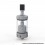 Authentic Auguse V3 RTA Rebuildable Tank Atomizer Matte Silver 4ml