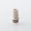 510 DL Drip Tip for RDA / RTA / RDTA Atomizer Beige PEEK