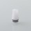 510 DL Drip Tip for RDA / RTA / RDTA Atomizer White POM