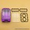 Kooroo Style Style Boro Tank for SXK BB / Billet / Boro Box Mod Kit Purple Aluminum