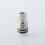 Rekavape Monarchy M T Style 510 Drip Tip for RDA / RTA / RDTA Atomizer Silver SS