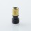 Monarchy Tapered V2 Style 510 Drip Tip for RDA / RTA / RDTA Atomizer Titanium Gold