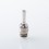 510 Drip Tip for RDA / RTA / RDTA Atomizer Silver Beige